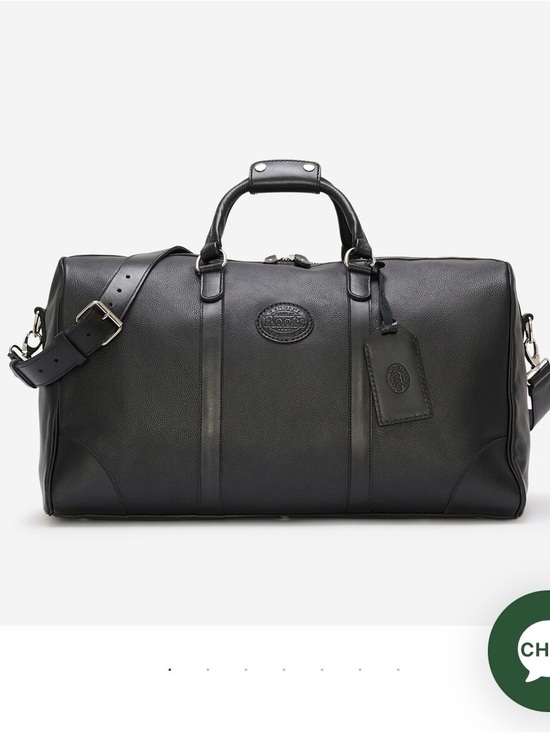 Roots Other - Roots leather Weekender Duffel Bag - Black
